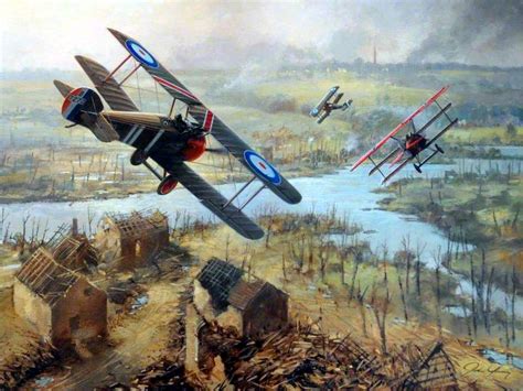 1918 04 21 Last Flight Of Baron Von Richthofen John Young Aviation