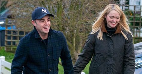 Ant mcpartlin and best friend dec donnelly appeared in high spirits as they were joined by pals to celebrate ant's stag do. Ant McPartlin and fiancée Anne-Marie Corbett seen holding ...