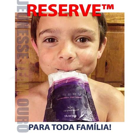 você já provou reserve™ reserve™ é uma mistura botânica única apresentada pela jeunesse que