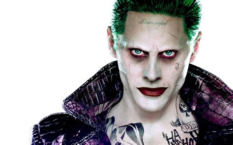 Jared Leto Joker Face Tattoo