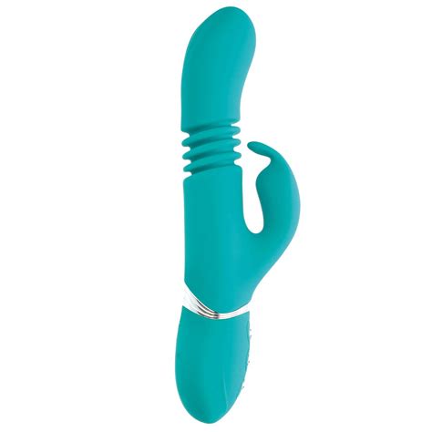 adam and eve eve s rechargeable thrusting rabbit