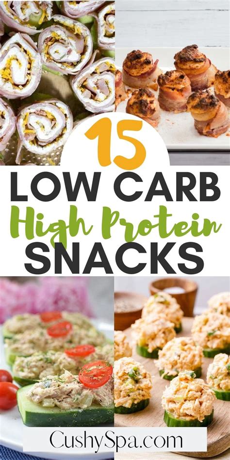 15 Low Carb High Protein Snack Ideas High Protein Low Carb Snacks