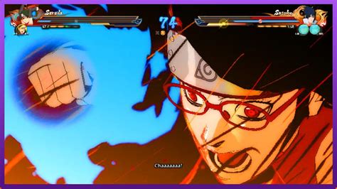 Naruto Ultimate Ninja Storm 4 5😌sarada🤩jutsus Y Combos Gameplay En