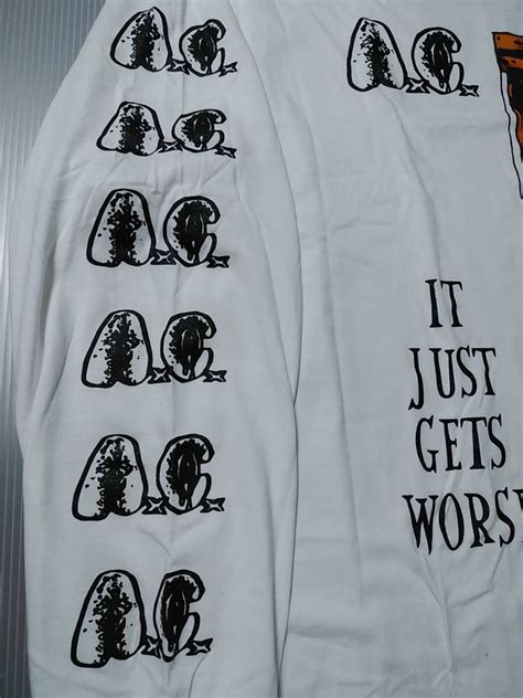 Yahooオークション Axcx Anal Cunt 長袖 Tシャツ It Just Gets Wors