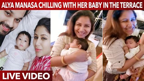 Alya Manasa Super Cute Video With Her Baby At Her Birthday Party Mom
