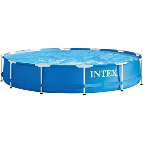 Intex 28211eh 12ft X 30in Metal Frame Pool With Cartridge Filter Pump