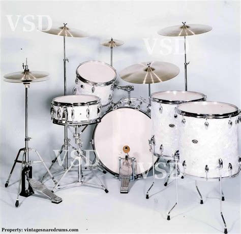 Slingerland Buddy Rich Kit Drums Drum Set Drums Sheet