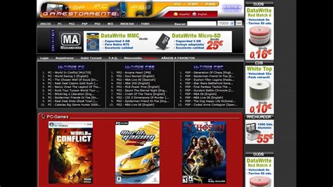 Www.juegostorrentpc.net es un sitio de descargas de juegos para pc por torrent gratis y en español o multilenguaje. Descargar Juegos Completos Para PC (rapido y facil) - YouTube