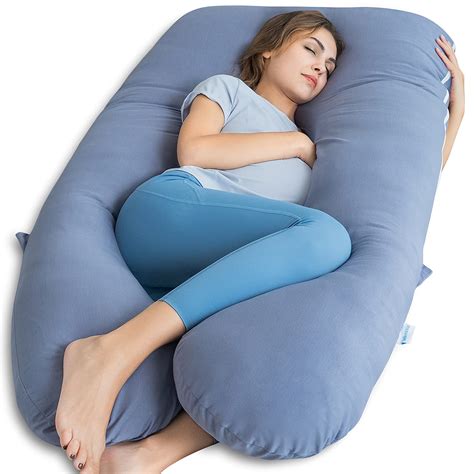 buy queen rosepregnancy pillow u shaped full body pillows for ing support 55 inch maternity