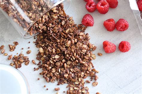 Healthy Chocolate Cereal Recipe (Healthy Cocoa Pops ...
