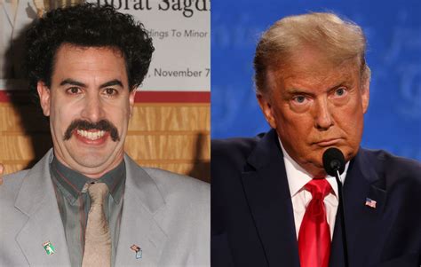 Donald Trump Calls Sacha Baron Cohen A Creep After Rudy Giuliani