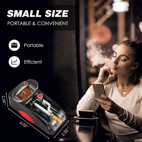 Tütün için Elektrikli Sigara Sarma Makinesi Otomatik Sigara Tütün