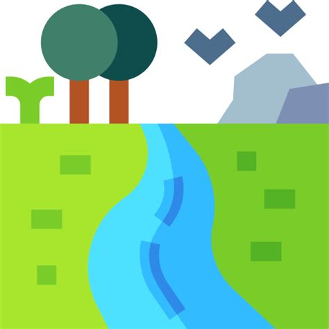 River Free Nature Icons