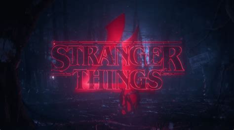 Stranger Things Logo Stranger Things Opening Titles And Credits The
