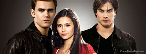 Tv The Vampire Diaries Facebook Cover Celebrity