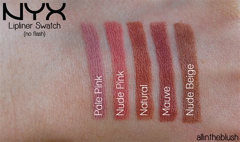 Nyx Slim Lip Pencils Review Swatches