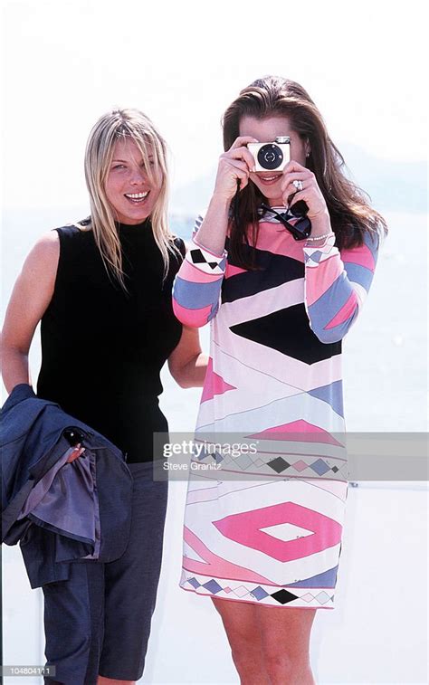 Deborah Unger And Brooke Shields During 51st Cannes Film Festival In