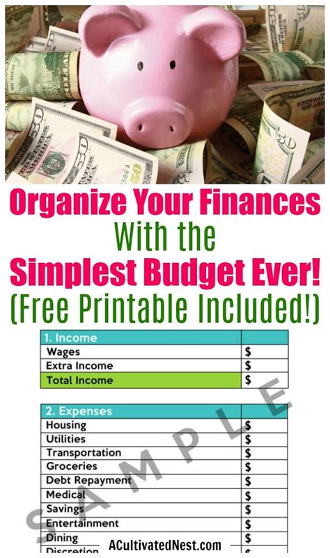 A budget spreadsheet template will help you monitor your expenses with accuracy. How To Make A Simple Budget | Simple budget, Budgeting ...