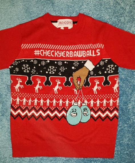 sabrina spanke on twitter samheughan look what i just got uglychristmasjumper 😄 happy to