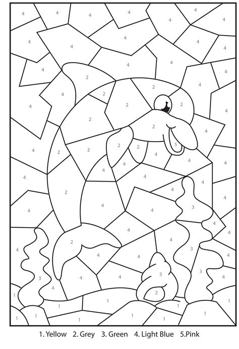 Dog coloring pages for adults. Color By Number Printable Fun | 101 Coloring