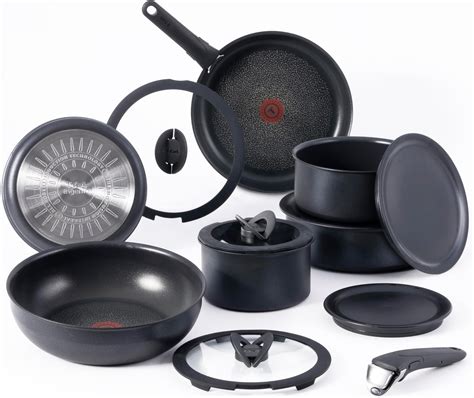 Amazon Com Tefal Ingenio Essential Piece Pots And Pans Set Black