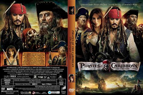 COVERS BOX SK Pirates Of The Caribbean On Stranger Tides High Quality DVD Blueray