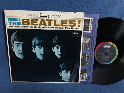 Rare Vintage The Beatles Meet The Beatles Vinyl Lp Record Album