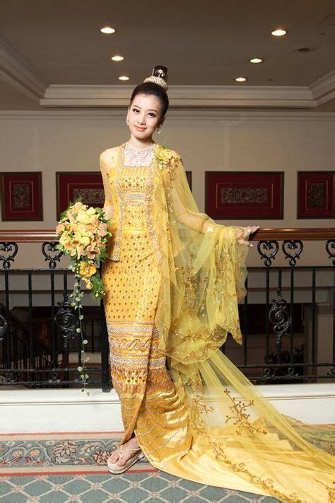 30 Burmese Dresses Ideas Dresses Myanmar Traditional Dress
