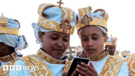 Ethiopia Orthodox Church Split Social Media Restricted Bbc News