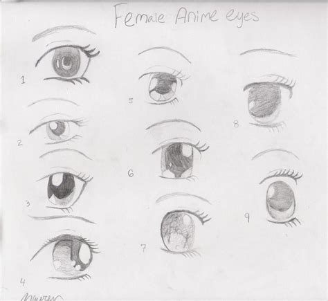 Female Anime Eyes By Elizaveta Hungary1 On Deviantart