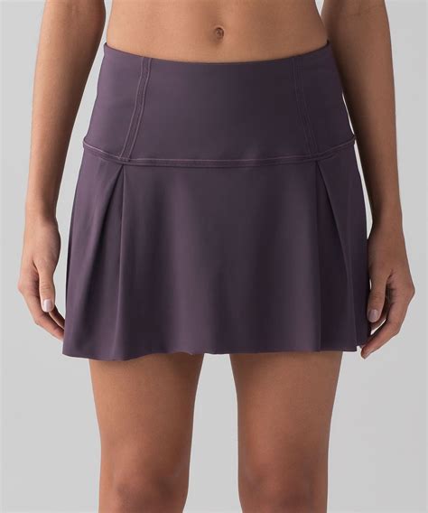Fila white tennis skirt bnwt size xs rrp £38. Lululemon Lost In Pace Skirt (Tall) (15") - Black Currant ...