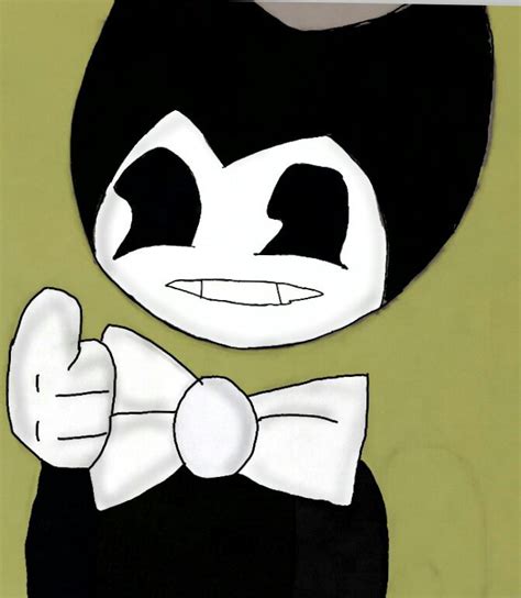 A Lazy Drawing Of Bendy Bendy And The Ink Machine Amino