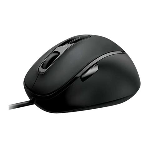 Microsoft Comfort 4500 Optic Mouse With Cable For Business Black