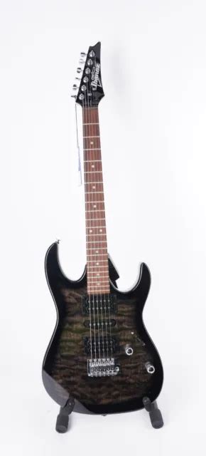 IBANEZ GRX QA GIO String Electric Guitar Transparent Black Sunburst