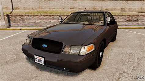 Ford Crown Victoria Sheriff ELS Unmarked For GTA