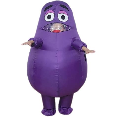 Mcdonald Grimace Inflatable Costume Purple Grimace Cosplay Costume
