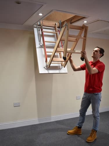 wooden loft ladder loft ladders bps access solutions