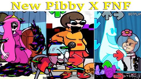 New Pibby X Fnf Glitch Mods Vs Princess Bubblegum Welma And Patrick