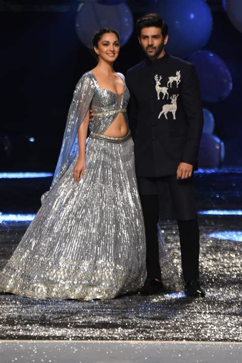 Kiara Advani And Kartik Aaryan Set The Ramp On Fire At Lakme Fashion Week See Pics India Today