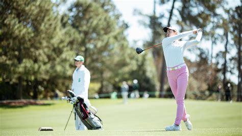 Rose Zhang At The Augusta National Women S Amateur