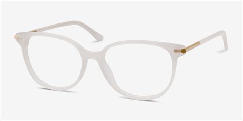 Jasmine Cat Eye White Full Rim Eyeglasses Eyebuydirect