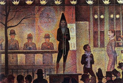 Función De Circo 1888 Painting Georges Seurat Seurat