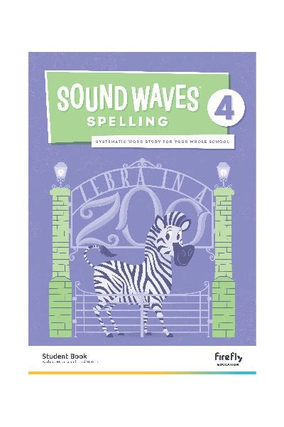 Sound Waves Spelling 4 Student Book Seelect Educational Supplies Adelaide