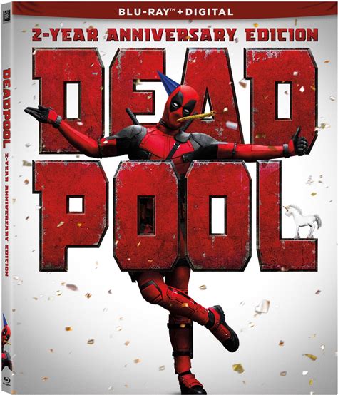 Deadpool 2 Year Anniversary Edition Blu Ray Digital