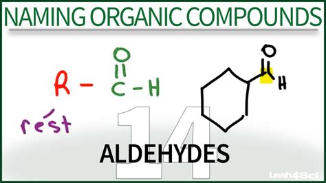 naming aldehydes organic chemistry video tutorial
