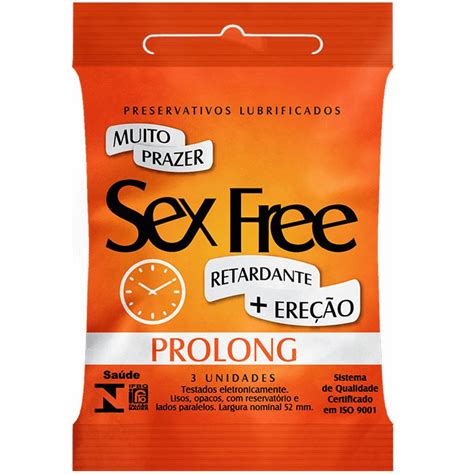 preservativo prolong com 3 unidades sex free afa sex o seu sex shop