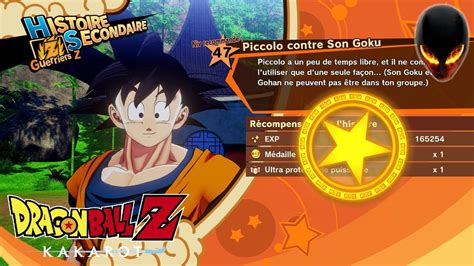 Zoro is the best site to watch dragon ball z sub online, or you can even watch dragon ball z dub in hd quality. DRAGON BALL Z KAKAROT: Piccolo contre Son Goku - Histoire ...