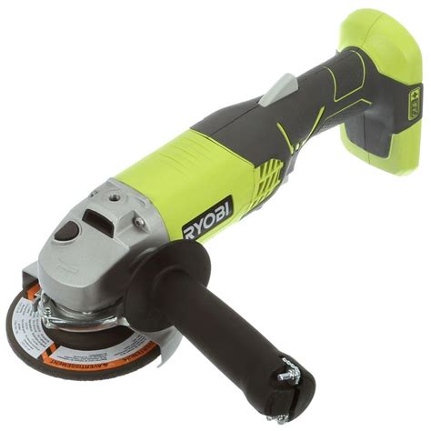 Ryobi 18 Volt One 4 12 In Angle Grinder Tool Only P421 The Home