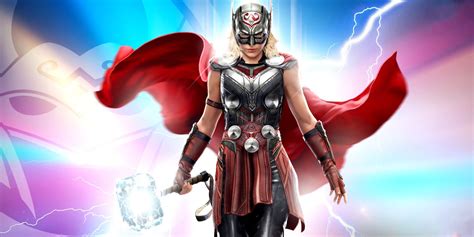 Marvels Avengers Unleashes Jane Fosters Iconic Thor Love And Thunder