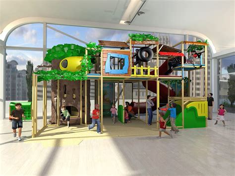 Kids Clubhouse Commercial Indoor Playground Kids Indoor Playground